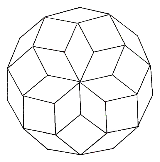 Figure 16: Seven-Zone Polar Zonohedron