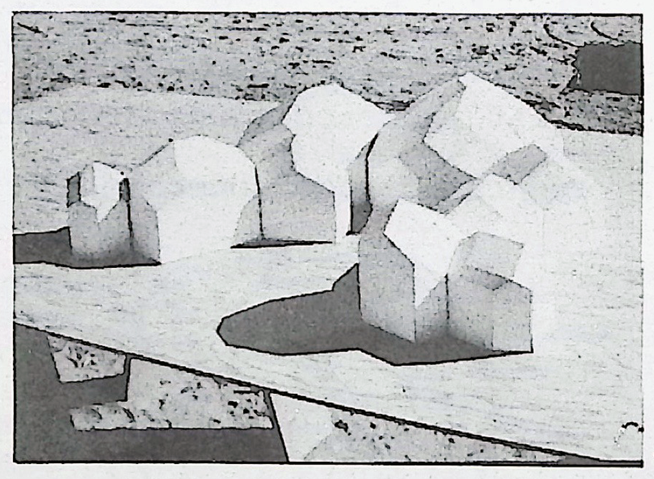 Figure 4: Scale model of a Zome structure