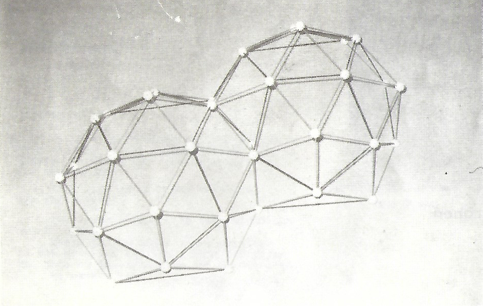 Figure 45: Two triacontahedra fused through skew hexagon.