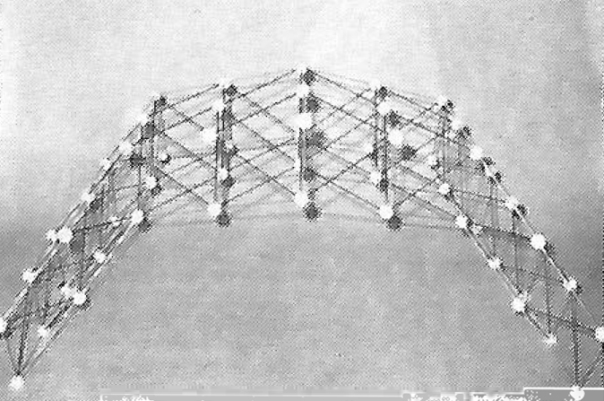 Figure 66: Truss forming arch* A cells middle sections B cells on sides