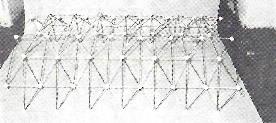 Figure 75: Rectangular truss - folded plate configuration