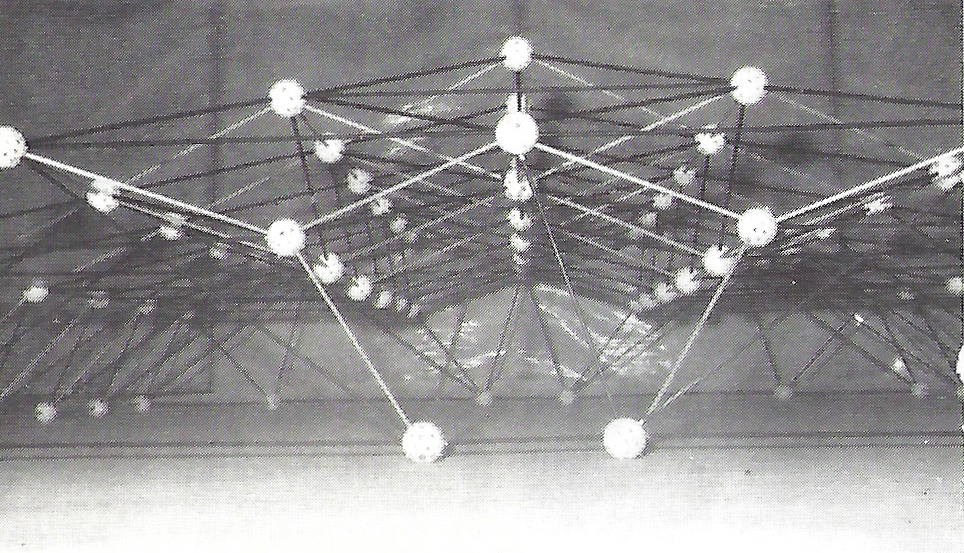 Figure 76: Truss formed of obtuse cells.