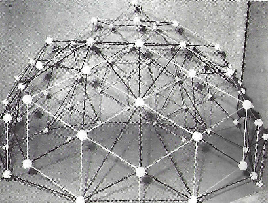 Figure 79: Triacontahedron—with interior icosadodecahedron for stiffening.